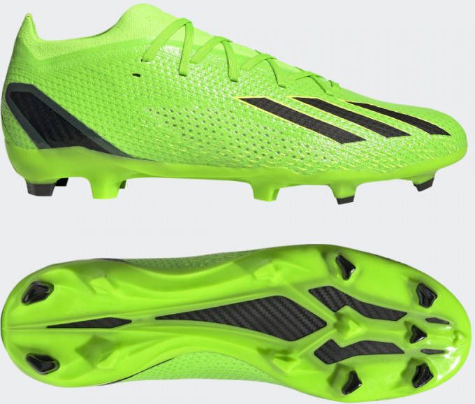 adidas X Speedportal.2 Gras Voetbalschoenen(FG)Groen Zwart Geel
