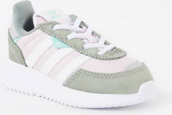 Adidas Retropy F2 sneakers met suè, de details