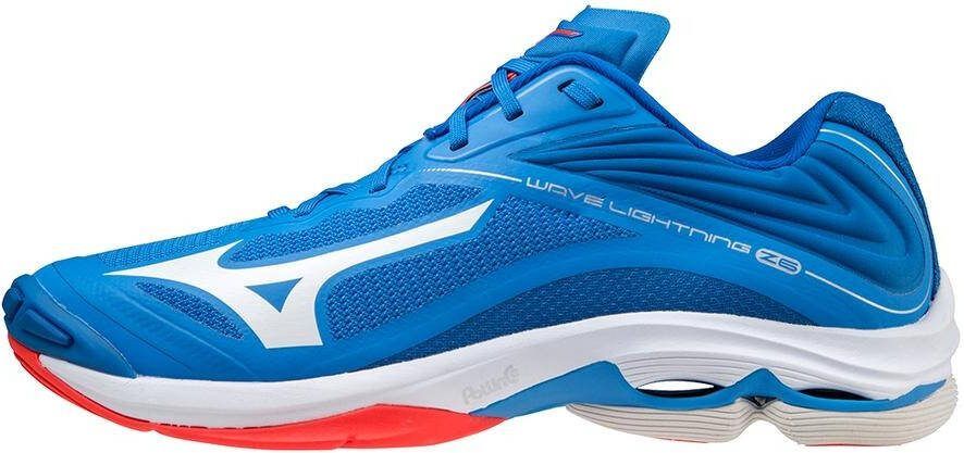 Mizuno Wave lightning Z6 French blue/White/Ignition red