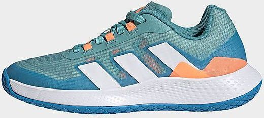 Adidas Forcebounce Volleybalschoenen Cloud White/Cloud White/Pulse Blue Dames