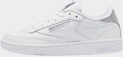 Reebok club c 85 schoenen Cloud White/Pure Grey 3/Silver Metallic Dames