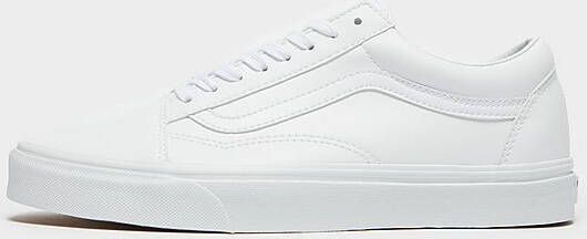 Vans Old Skool Leather White Heren