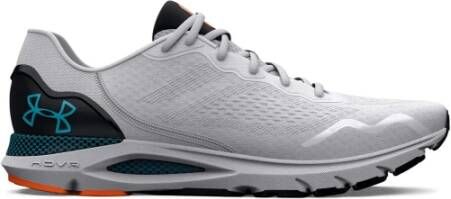 Under Armour Herenhardloopschoenen HOVR™ Sonic 6 Wit/Zwart/Blauw Surf 44.5