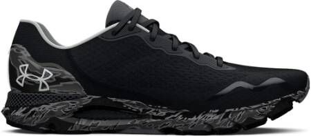 Under Armour Herenhardloopschoenen HOVR™ Sonic 6 Camo Zwart/Zwart/Grijs Mist 44.5