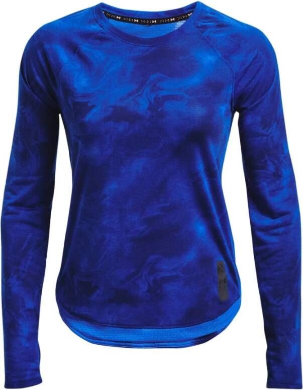 Under Armour Run Anywhere Streaker LS Versa Blauw/Reflecterend