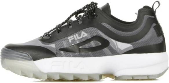 Fila Lage schoenen disruptor rennen , Zwart, Heren