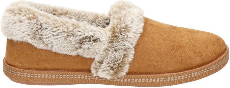 Skechers Cali pantoffels bruin