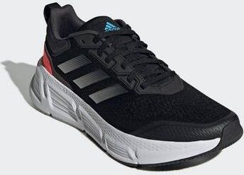 Adidas Performance Questar hardloopschoenen Questar zwart/antraciet/mat zilver