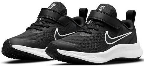 Nike Star Runner 3 Kleuterschoenen Zwart