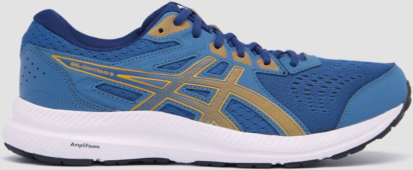 ASICS gel contend 8 hardloopschoenen blauw/roze heren