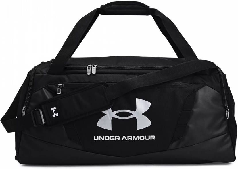 Under Armour Sporttas Undeniable 5.0 Medium Zwart/Zwart/Metalen Zilver OSFM