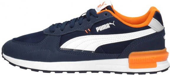Puma 381987 Graviton JR Sneaker Jongens Blauw/Multi