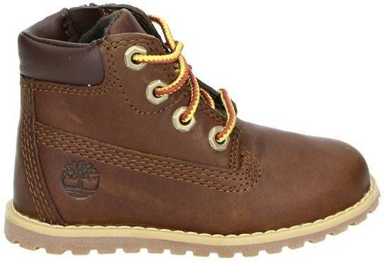 Timberland Pokey Pine leren veterboots bruin