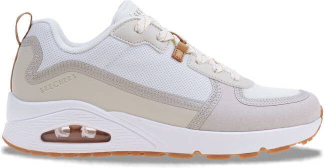 Skechers Uno Layover Sneaker Heren Beige