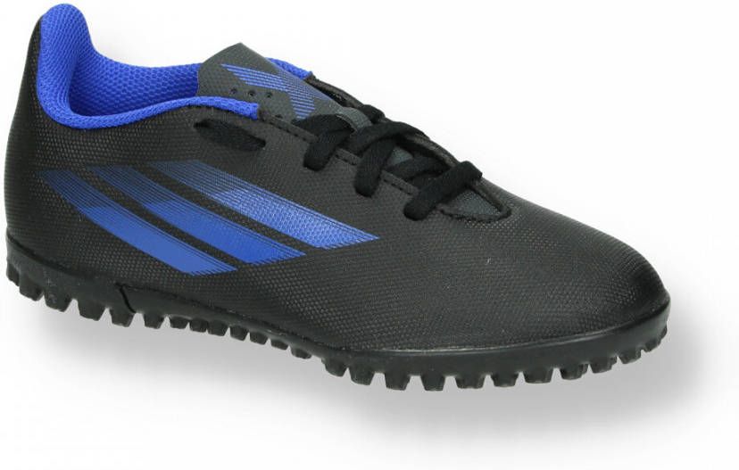 Adidas Performance X Speedflow.4 Jr. voetbalschoenen zwart/blauw/geel