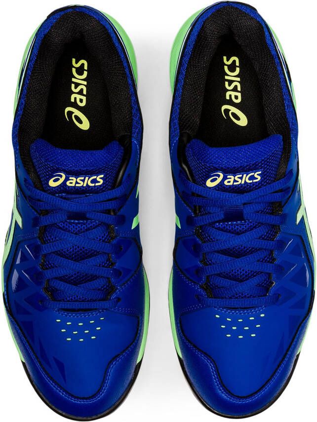 ASICS Gel Peake GS hockeyschoenen kobaltblauw/limegroen kids