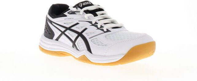 ASICS Upcourt 4 ps Upcourt 4 gs zaalsportschoenen wit/zwart kids