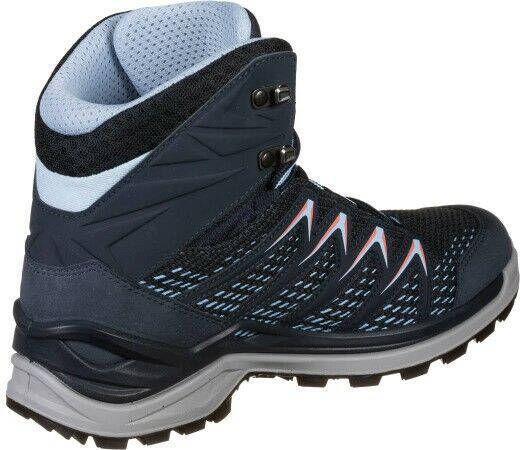 Lowa Innox Pro GTX Mid Wandelschoenen Dames Middenblauw/Zalmroze
