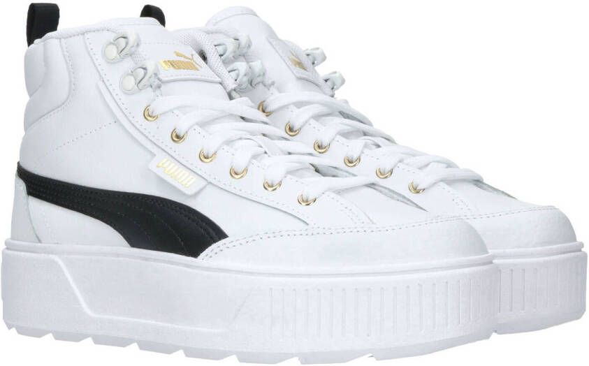 Puma Karmen Mid Sneakers Wit Synthetisch