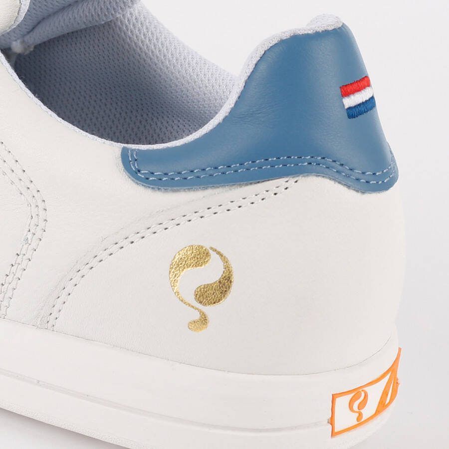 Quick-Q1905 Heren Golfschoen Fairway | Wit/Aqua Blauw