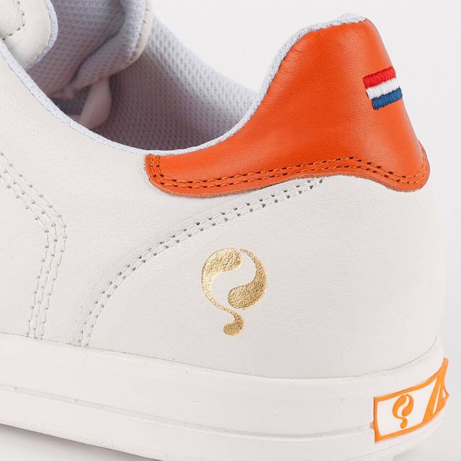 Quick-Q1905 Heren Golfschoen Fairway | Wit/Oranje