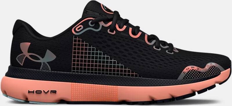 Under Armour Dameshardloopschoenen HOVR™ Infinite 4 Zwart/Lunar Coral/Zwart 42.5