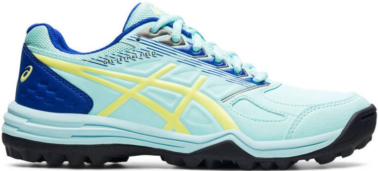 ASICS Gel Lethal Field hockeyschoenen lichtblauw/geel/blauw